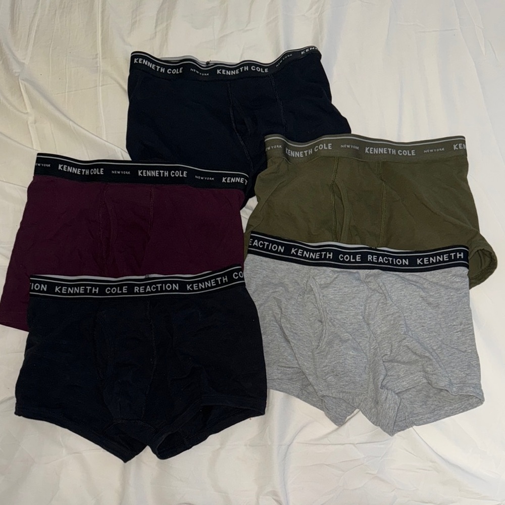 Kenneth Cole Reaction Men's Boxer Briefs - Multi-Color Set